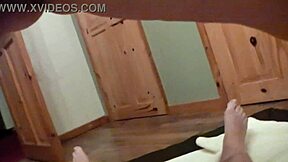 Mutual Pissing Hits Housewife Face and Mouth in Homemade Orgasm Frenzy