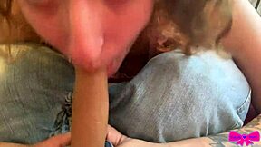 Pov Deepthroat Suck for Creepy Spying Neighbor Dakota Marr