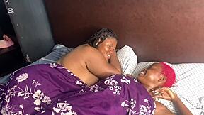 Two Cute Lesbians Turn Bisexual in Fat Ebony FFM Threesome with Huge Cock