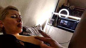 pulling my whore's huge nipples bitch show how you love getting fucked hard