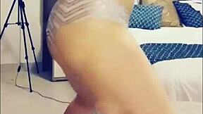 Sexy teen arabian snowwhite dances and models in la