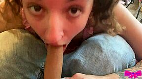 Pov Deepthroat Suck for Creepy Spying Neighbor Dakota Marr