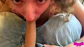 Pov Deepthroat Suck for Creepy Spying Neighbor Dakota Marr