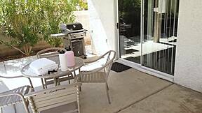 Oliver Faze bends over hot Asian wife for monster cock doggystyle pounding