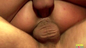 i'm that bored blonde milf craving my employees' rough anal double penetration and hot creampie in threesome