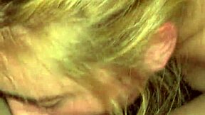 Blow bubbles while I throat fuck her deep gagging on cock?