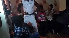 Wild cougar group fuck party unleashes raw intense pounding everywhere