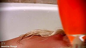 Titus pounds Jasmine's pussy doggystyle outdoors