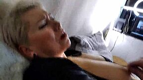 pulling my whore's huge nipples bitch show how you love getting fucked hard