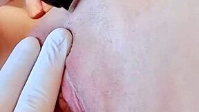 SHAVING My Tight PUSSY Lips Bare for Wet Fuck!