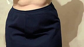 oh boss lady after work that huge dildo stretches your chubby milf pussy till cum