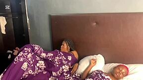 Two Cute Lesbians Turn Bisexual in Fat Ebony FFM Threesome with Huge Cock
