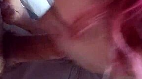 Lucy amanita sucks pov with pierced nipples