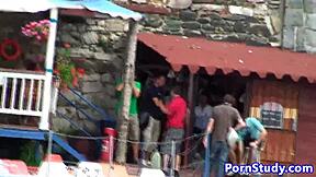 Public Nude Eurobabe Strips Clothes Rides Fetish Waterbike Outdoors