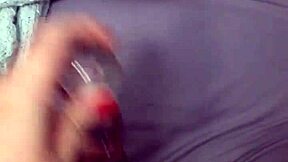 Ever wonder how deep my dildo stretches this wet pussy?