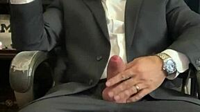 jason collins lights up a cigar, boner throbbing with raw desire