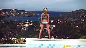 Ever Wondered Two Fishnet Sluts Bent Over Taking Anal In Wild Threesome?