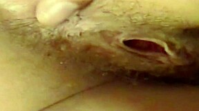 watch my wife's gaping hairy pussy and tight anus beg for deep penetration now