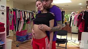 Petite Paige Owens Hooks Up for Dirty Backstage Fuck with Bryan Gozzling