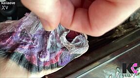 ever seen a fresh tattoo peel off in slow mo babe?