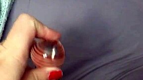 Ever wonder how deep my dildo stretches this wet pussy?