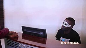 Angry Horny Ebony Girl Sucks Black Cock Fucks Hard Licks Pussy Furious!