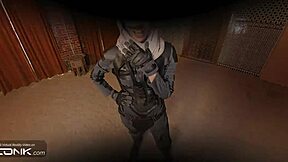 yo, vr conk's chani in uniform bounces on atreides' huge cock dune cosplay ride pt 3