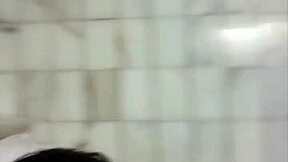 shower-fresh latina teen drops towel for deepthroat then rides cock cowgirl with big ass bounce - alexa chains