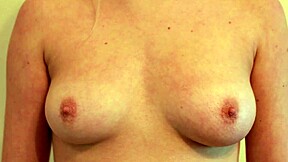 Beautiful Softcore Topless Cute Boobs Close Up