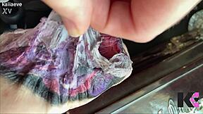 ever seen a fresh tattoo peel off in slow mo babe?