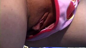 pregnant brunette begs for cum after barefoot pussy riding?