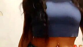 luna's sweet smile hides her wild latina ass shaking frenzy with big natural tits and tattoos