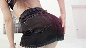 Nympho Brunette Kristina Grace Face Fucked Choked Gagged Then 4on1 DP With ATM