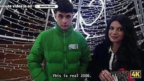 Hunt4k: Cute Czech Nympho Strips Then Rides Monster Cock For Christmas Cuckold Gifts