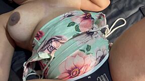 Woke Up Dripping Wet Begging Friend's Monster Cock to Rip My Tight Pussy