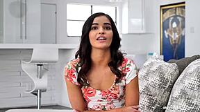 i'm thrilled this monster cock will stretch and destroy my tight teen pussy first time ever