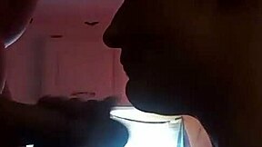 Thick cock rams petite brunette's throat during bored face fuck