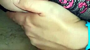 horny homemade tittyfuck squeezes big natural tits around cock