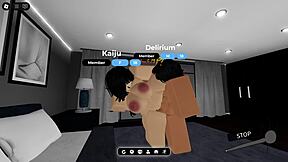 Roblox slut cheats on bf with my cock doggystyle