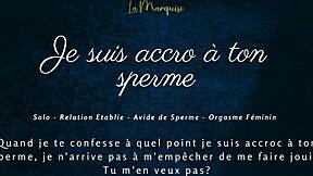 Je Suis Accro À Ton Sperme French Joi Instructions Cumhungry European Jerk Off