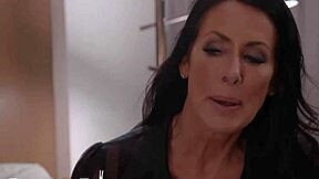 Naughty Reagan Foxx Roleplays Stepmom Lingerie Fuck Cum in Mouth