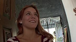 imagine daisy pulling her big tits as stunt cock stretches tight milf pussy