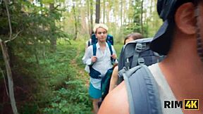 Rim4K Outdoor Rimming Lesson Turns into Wild Ass Fucking Fantasy