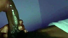 Sneaking And Geeking With Hot Black Teen Blowjob Creampie