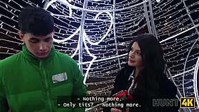 Hunt4k: Cute Czech Nympho Strips Then Rides Monster Cock For Christmas Cuckold Gifts