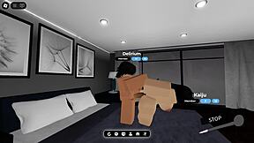 Roblox slut cheats on bf with my cock doggystyle
