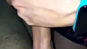 horny homemade tittyfuck squeezes big natural tits around cock