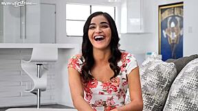 i'm thrilled this monster cock will stretch and destroy my tight teen pussy first time ever