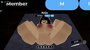 Roblox slut cheats on bf with my cock doggystyle