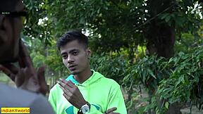 Skinny Indian hijab wife dates husband's friend for wet pussy anal fuck